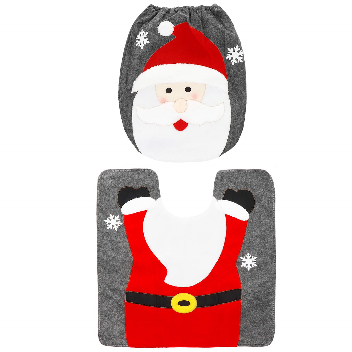 

Świąteczny Zestaw Na Wc Święty Mikołaj Pokrowiec