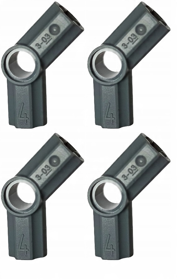 

Lego Łącznik osi #4 ciemny szary 32192 4 szt