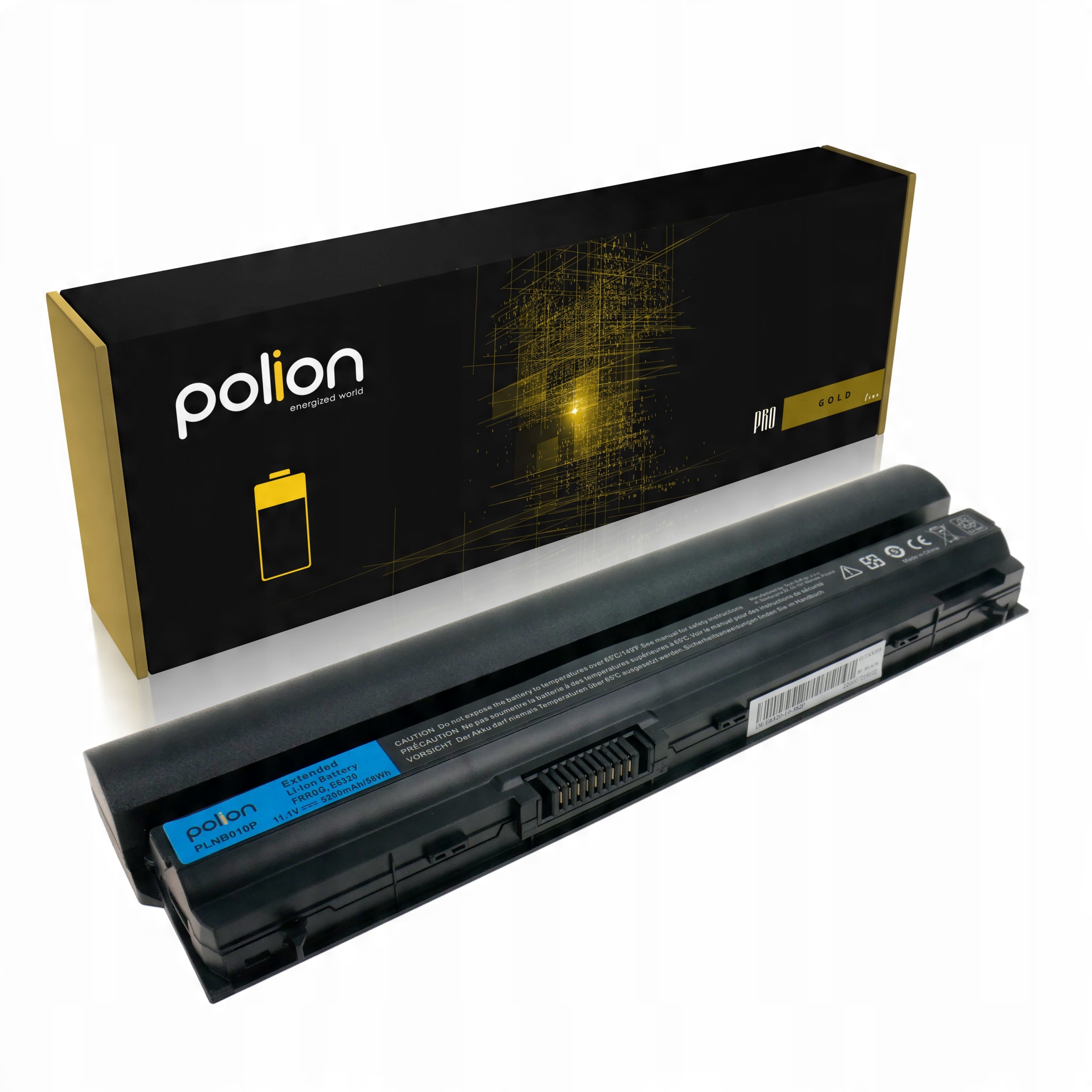 

Bateria FRR0G do Dell ogniwa Samsung 5200mAh