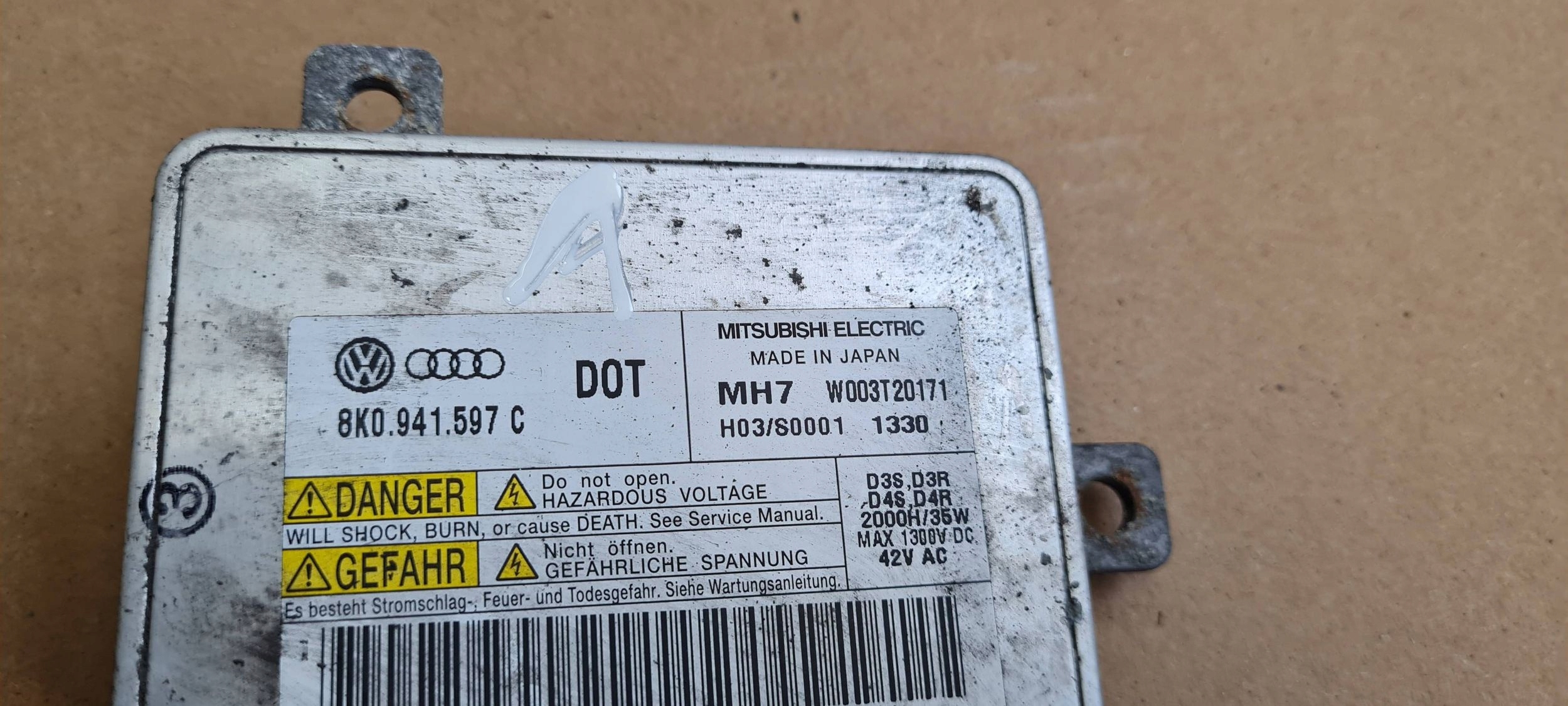 S4 B8 A4 control unit lights module 8K0941597C A6 C7 A5 8T Q5