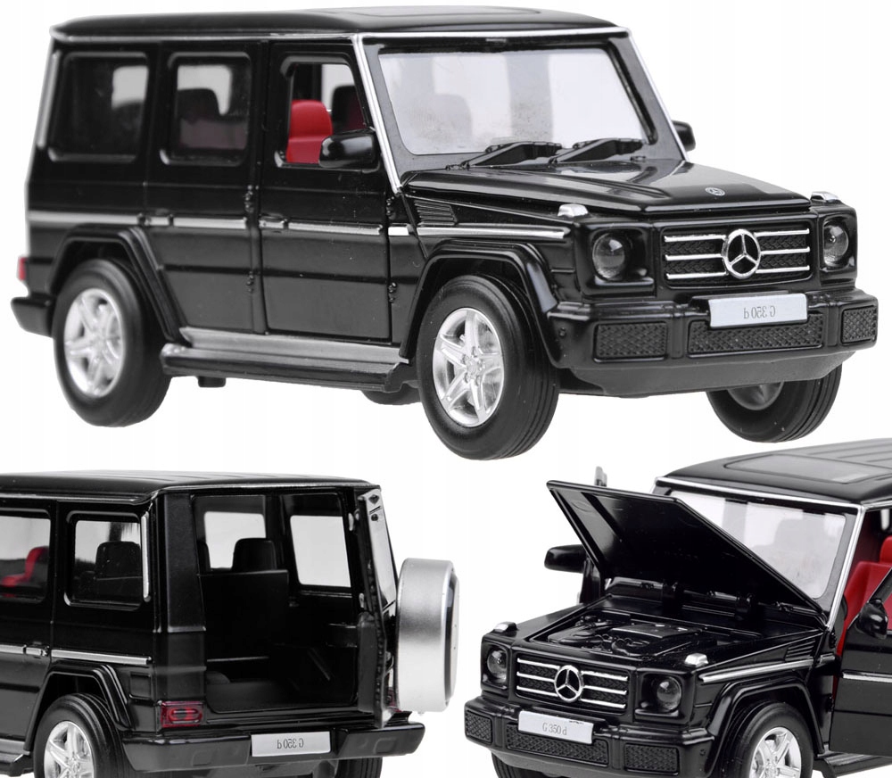 

Auto Metalowe Mercedes G350d Resorak Autko Dzieci