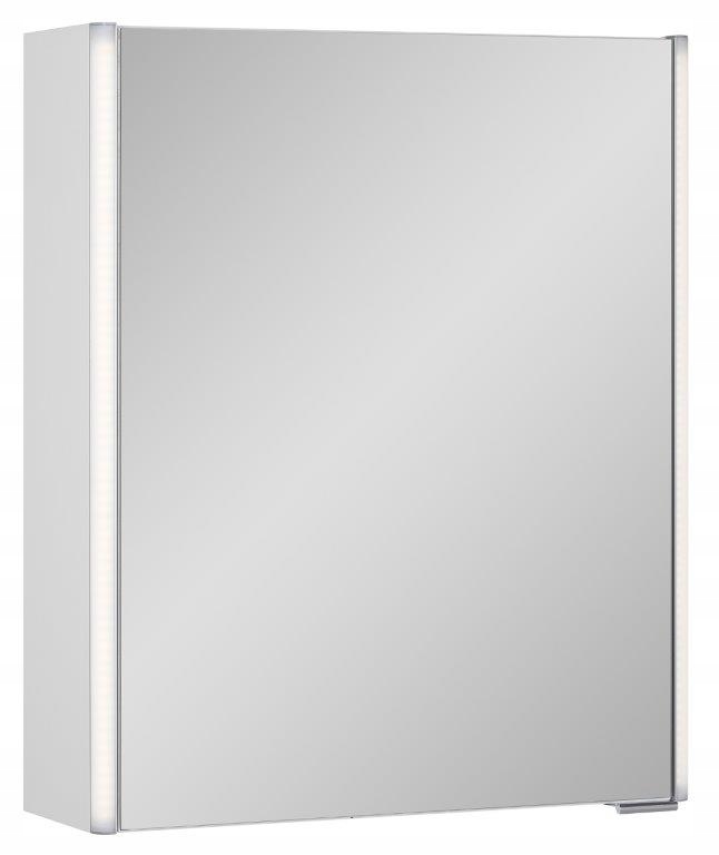 

szafka łazienkowa z lustrem led 50 Zmontowana