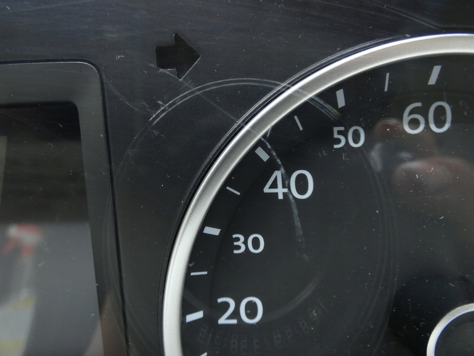 dials clock display VW TIGUAN and 5N LIFT 2.0 TDI CFF 5N0920983A