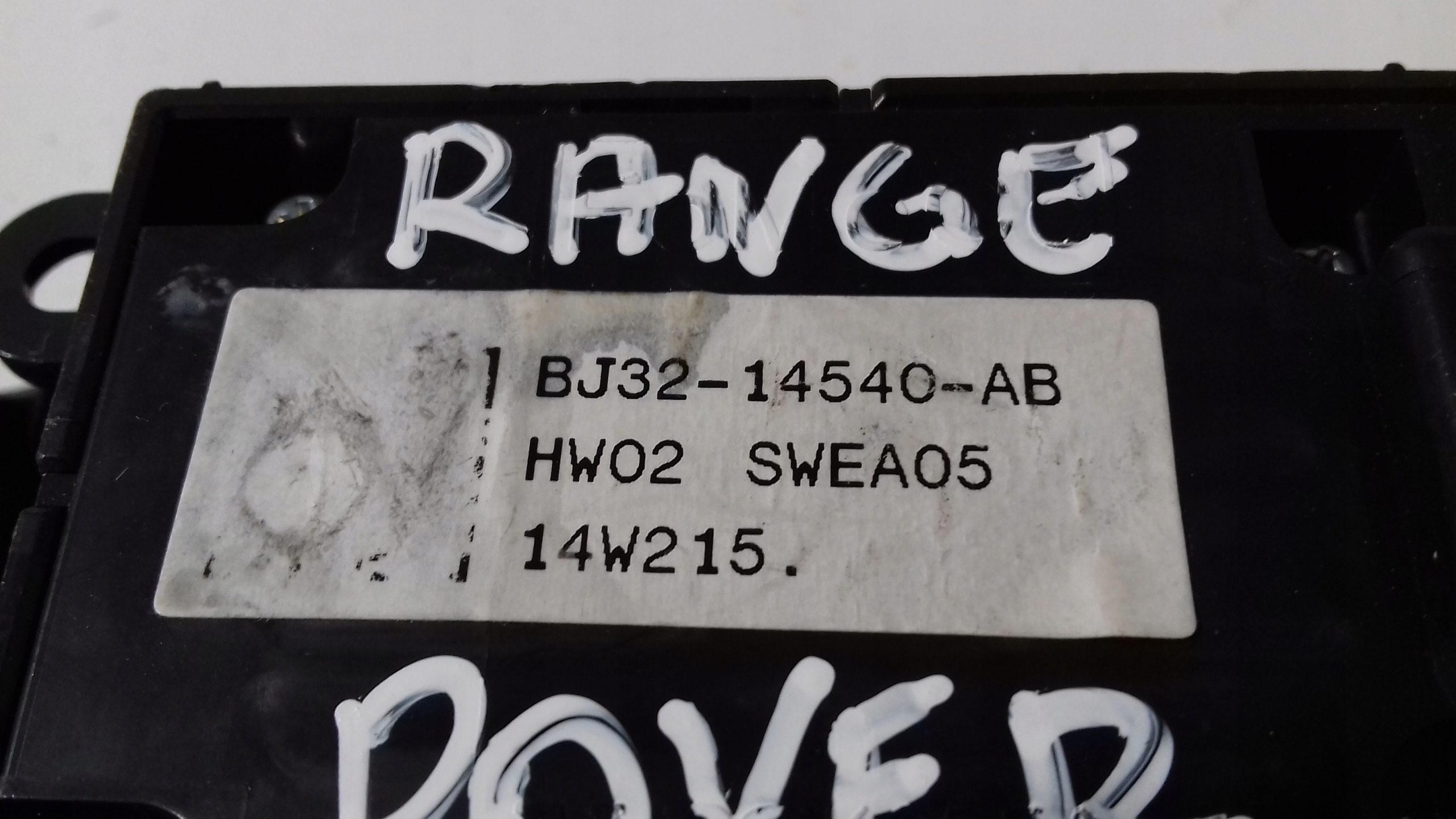 PANEL okna ovladac RANGE ROVER EVOQUE L.P