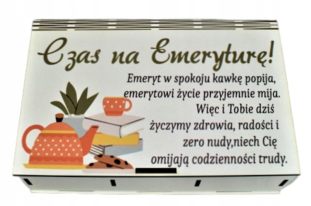 

Emerytura Kasetka z Żetonami dla Emeryta