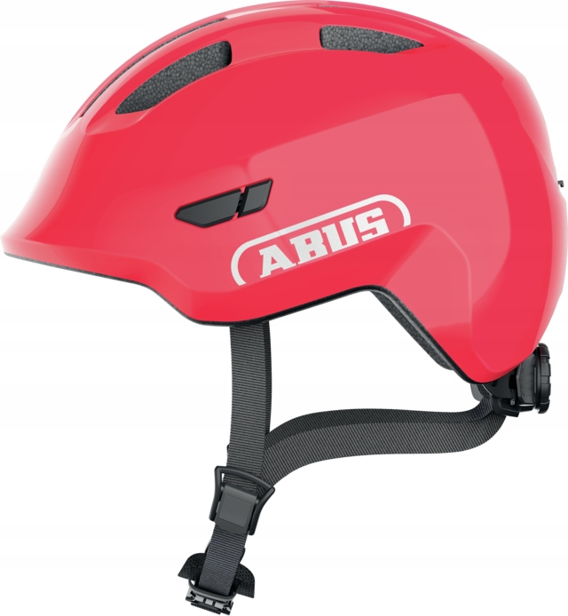 Dětská cyklistická přilba Abus Smiley 3.0 Shiny Red M 50-55 cm