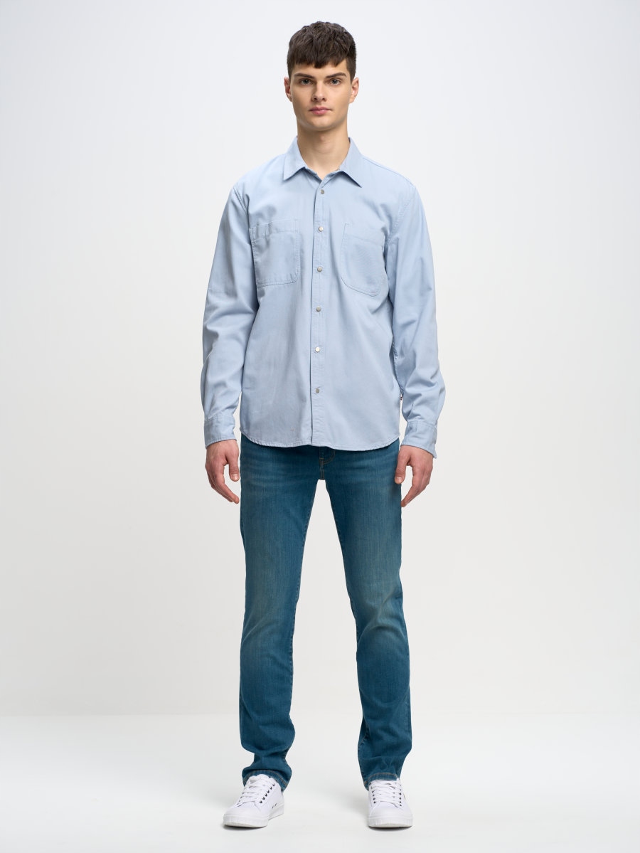 Big Star Pánská Košile Worker Gowis 401 M