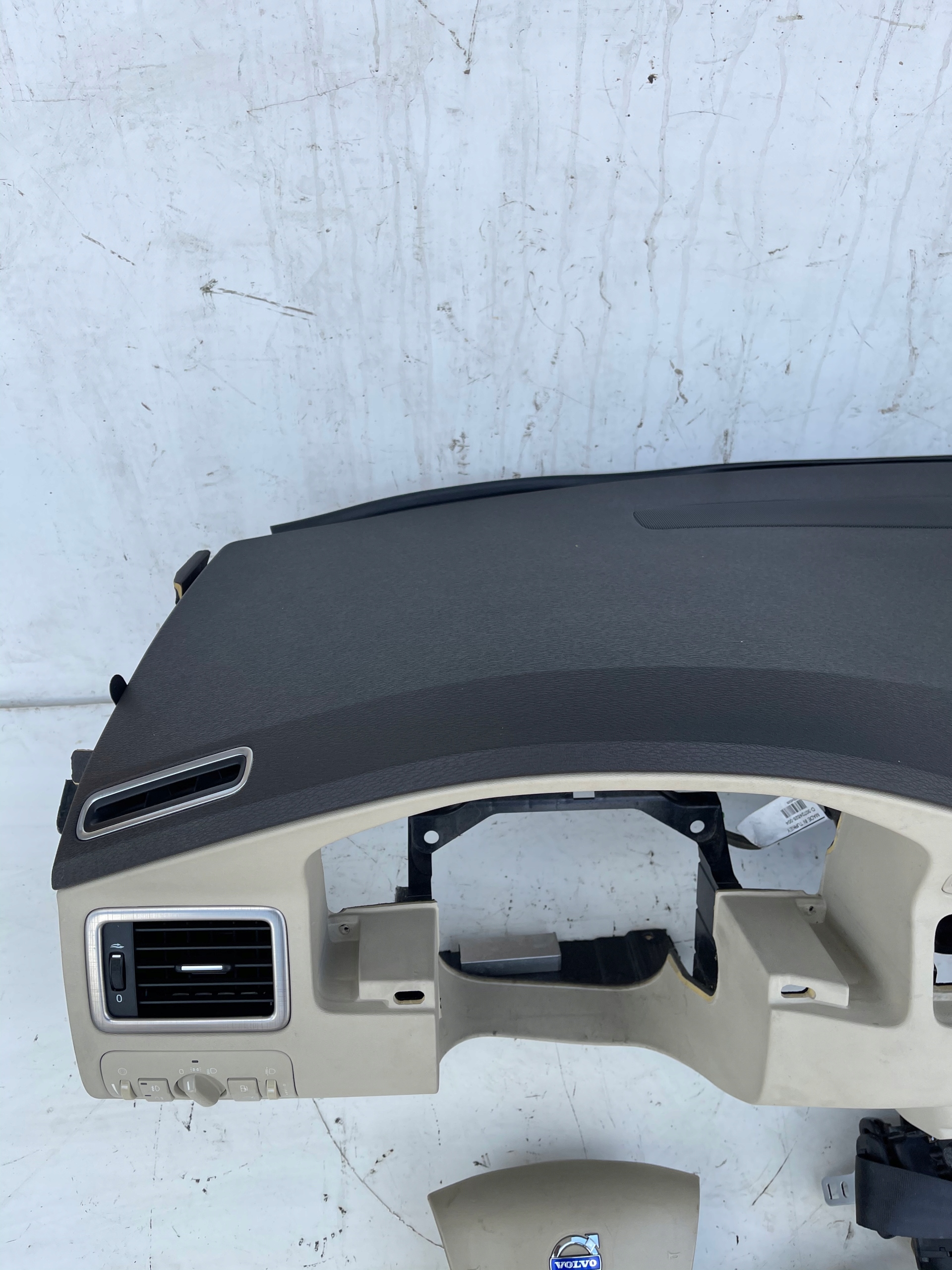 dashboard console airbag adjusters VOLVO V70 XC70