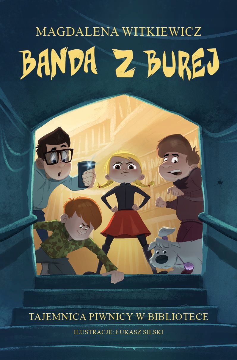 

Banda z Burej. Tajemnica piwnicy w bibliotece