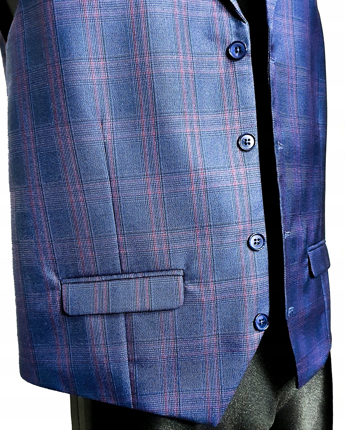 Męska kamizelka do garnituru casual mucha poszetka Rodzaj garniturowa