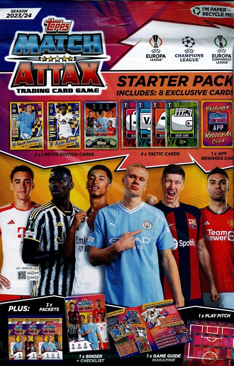 Zestaw Startowy Starter Pack Match Attax Uefa Champions League