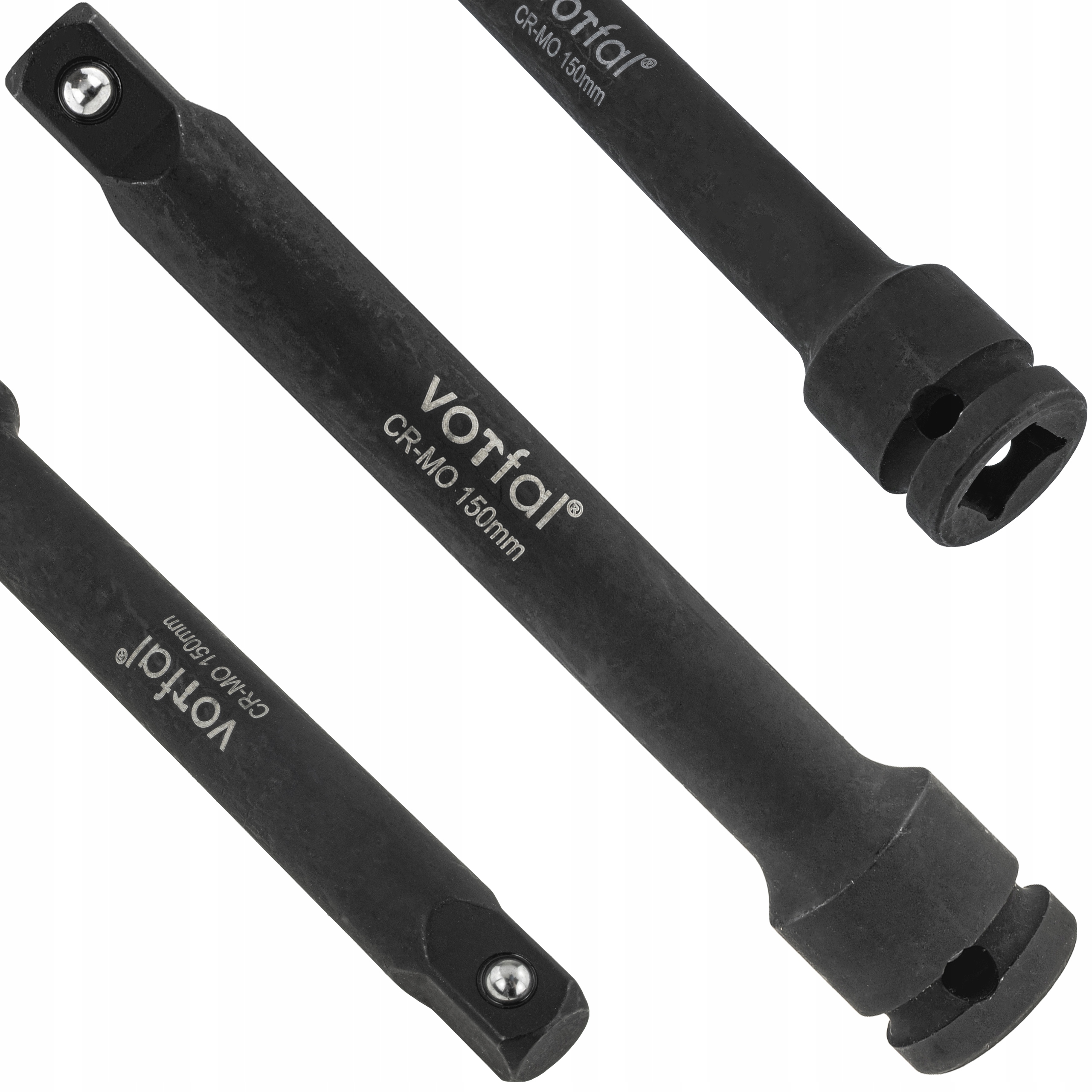 Przedłużka Udarowa Do Nasadek 1/2" 150 MM Udar Kluczy Nasadka Adapter Cr-mo