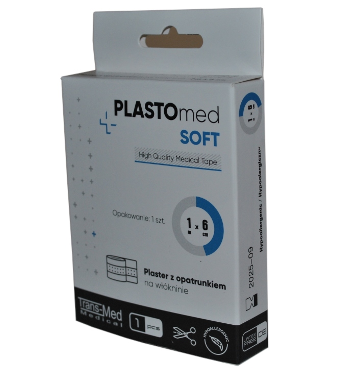 

Plaster Włokninowy PLASTOmed Soft 6cm x 1m 1SZT