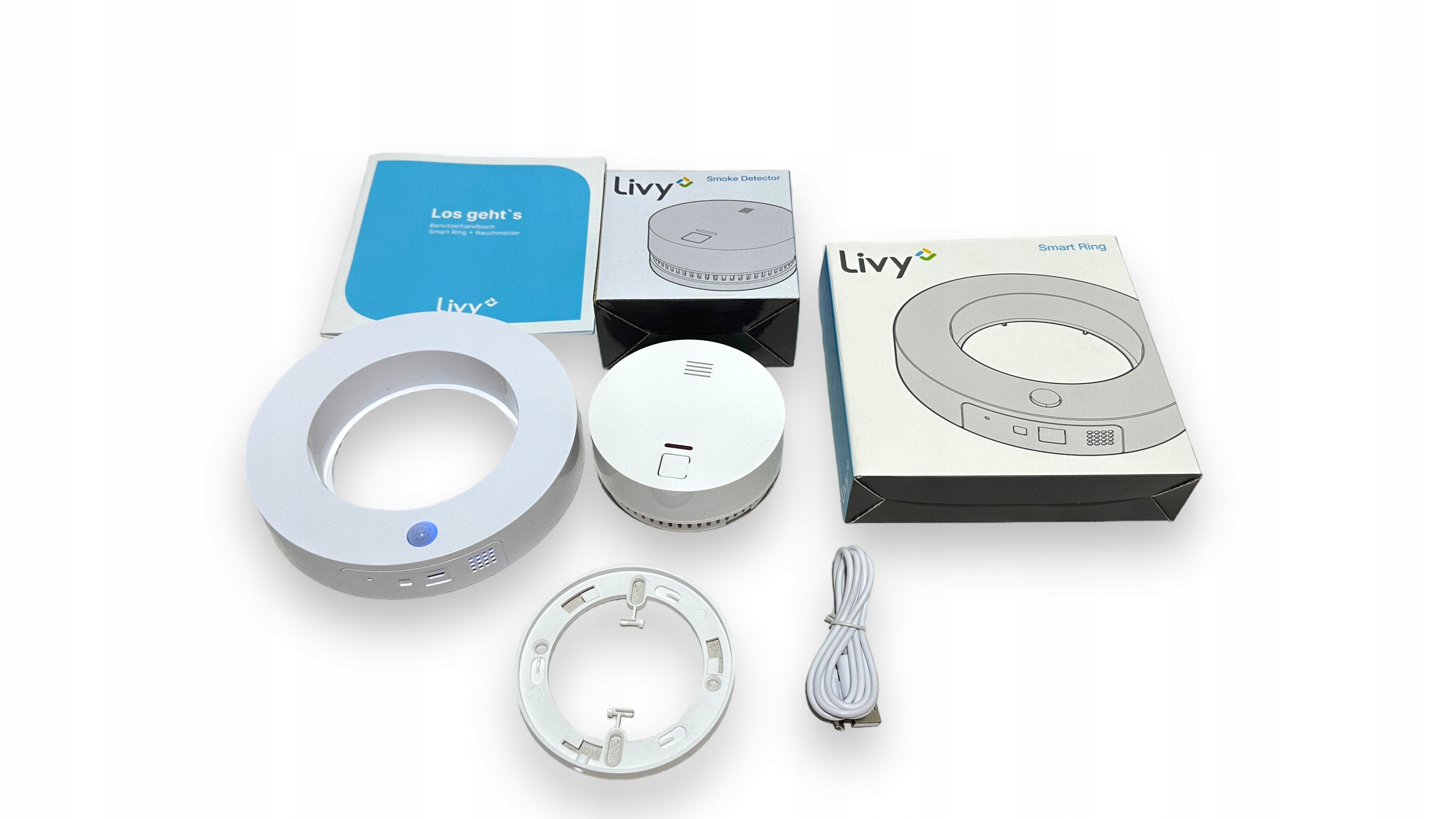 Livy smart ring z czujnikiem dymu (7765) • Cena, Opinie • Czujniki