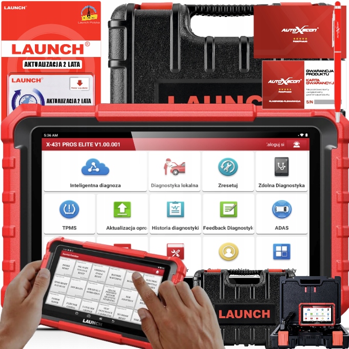 Launch Pros Elite X-431 Poľský Jazyk Sada XL Najlacnejšie!!!