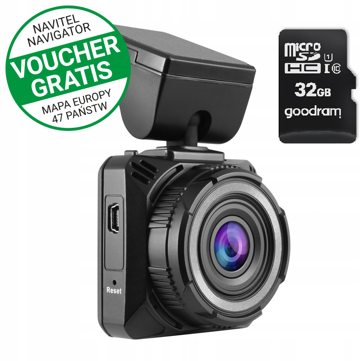 

Wideorejestrator Navitel R5 + Karta 32 Gb