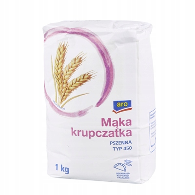 Levně Aro Mouka krupčatová typ 450 10x1kg pro pečivo
