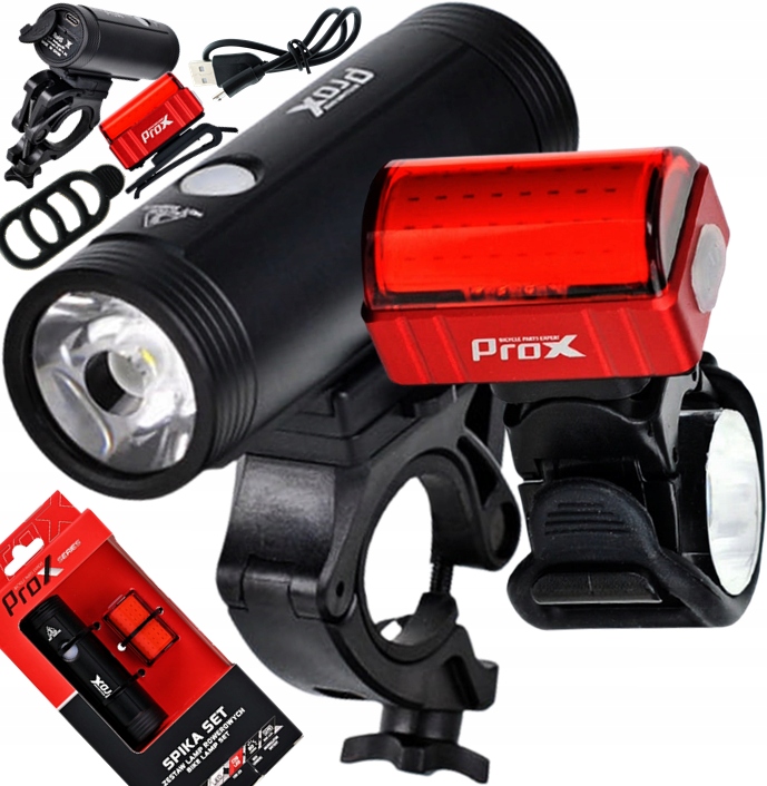 Prox Spika Zeta S Světla na kolo 1100/80 LM Usb