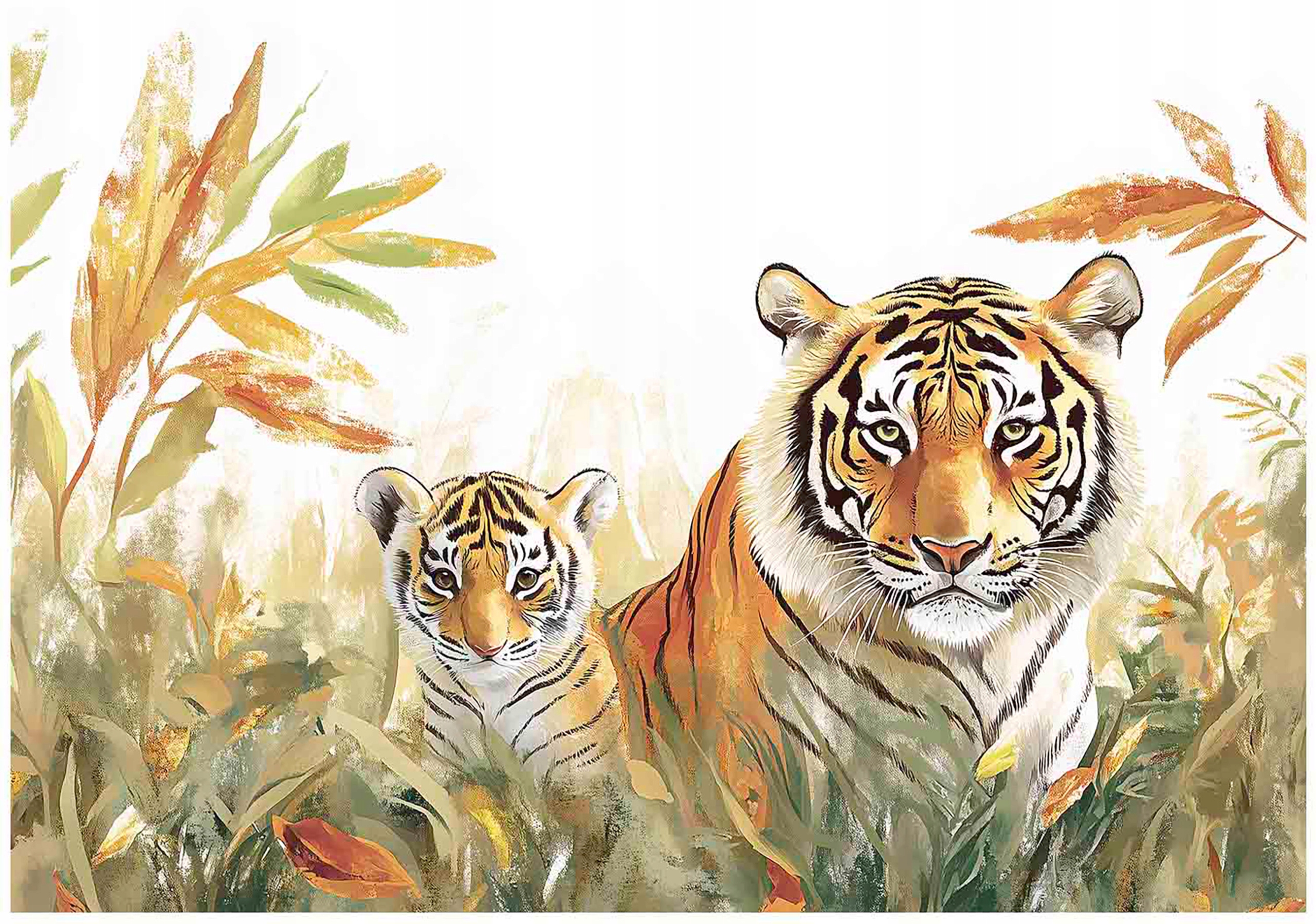 Fototapeta Pro Děti Tygr Zvířata Tapeta Do Dětského Pokoje 250x175