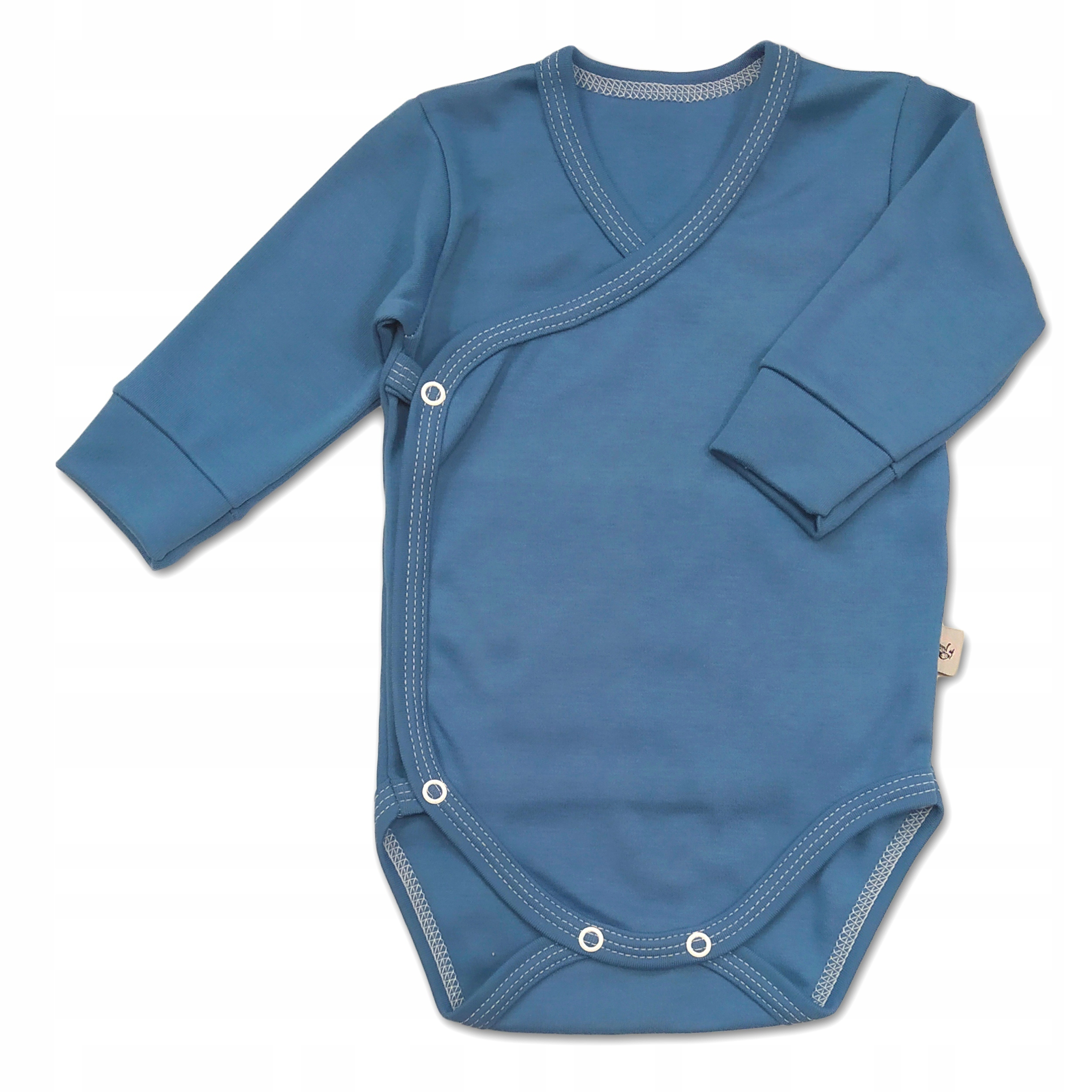 BODY ROZPINANE Z BOKU Kopertowe Długi Rękaw 68