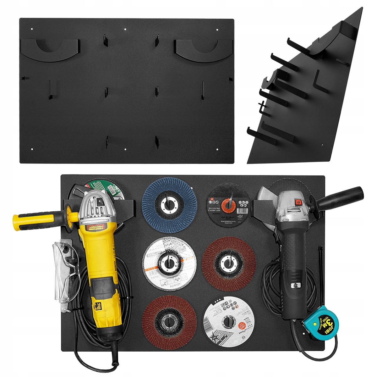 Věšák Držák Upevnění na brusky 60x40 cm