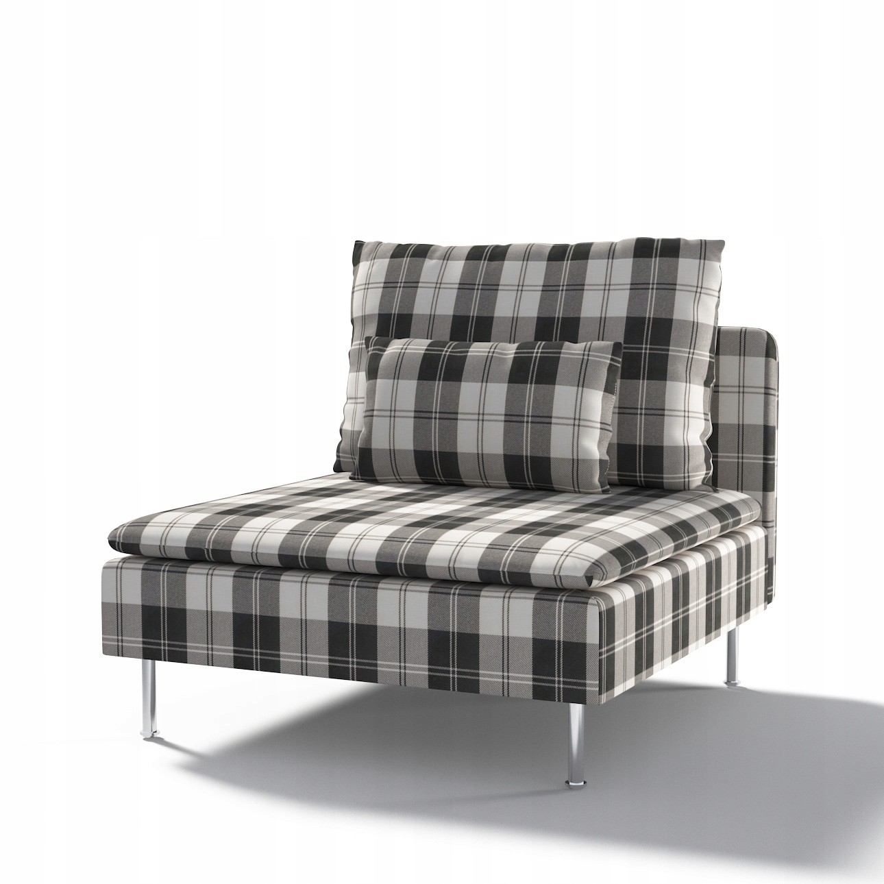Dekoria Obal na modul Söderhamn pre 1 osobu Ikea sivý