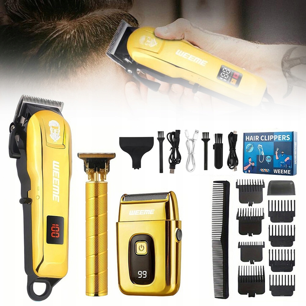 stříhací strojek na vlasy Bezdrátový, profesionální