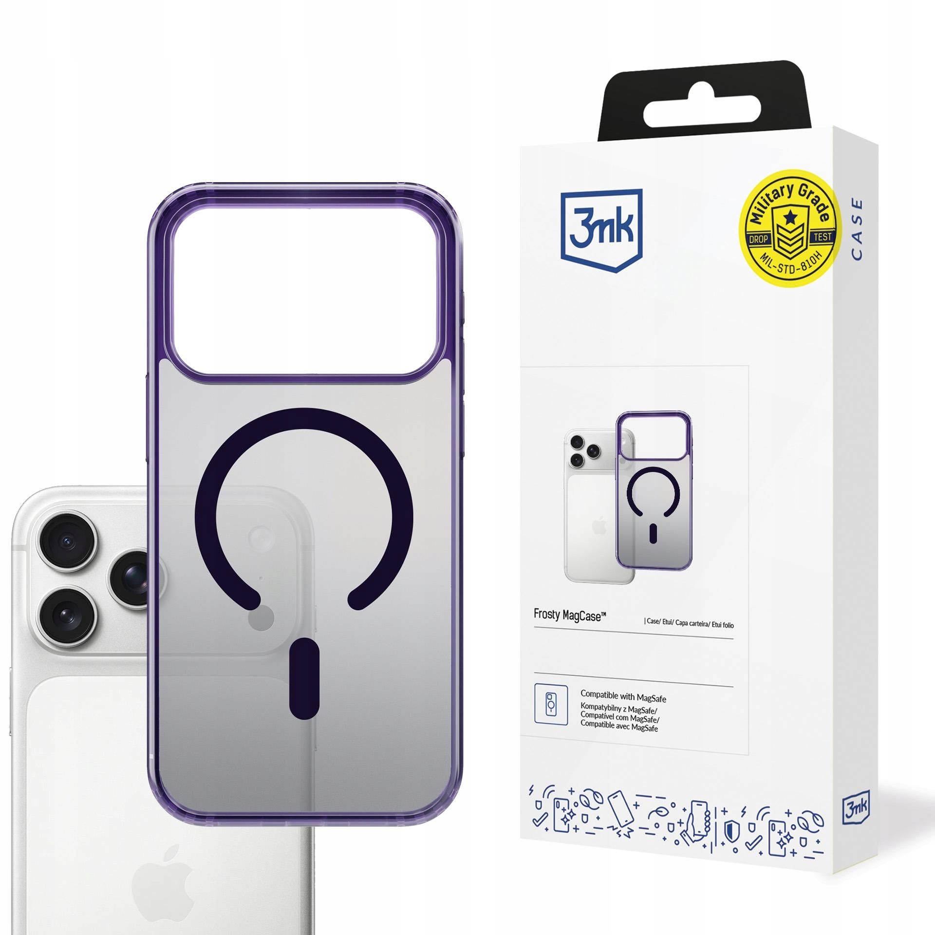 3MK Frosty Magcase Do Apple Iphone 17 Pro Z Ochroną Telefonu I Systemem