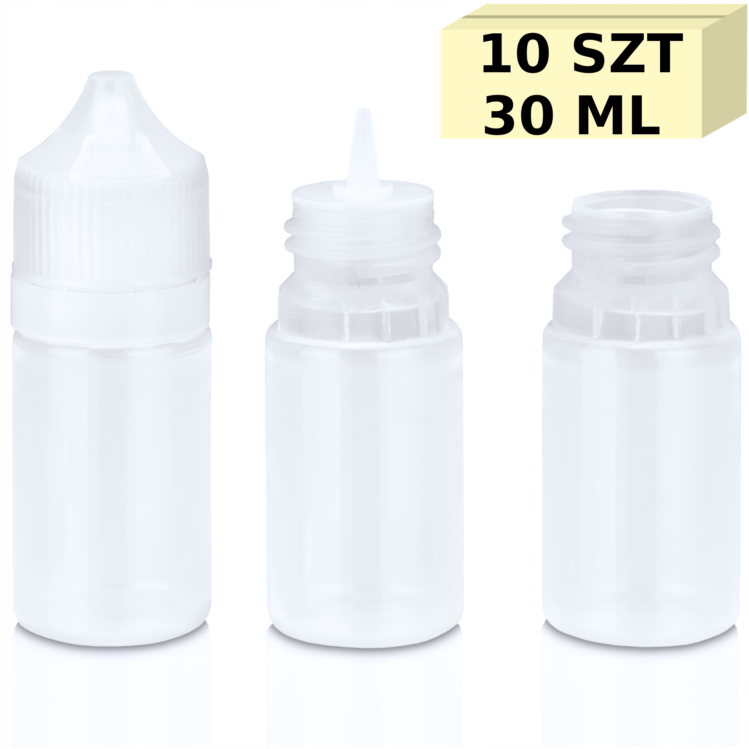 

Butelka 30 ml 10 Szt Liquid Buteleczki Butelki