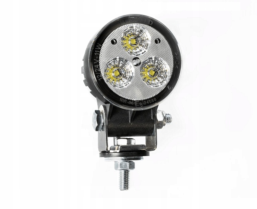 Led pracovní světlo, kulaté, rozptýlené světlo, výkon 1200 lm, kabel 1,5 m