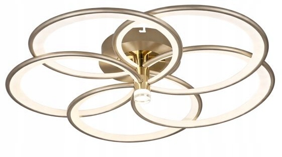 Lampa Led Sufitowa Plafon Żyrandol Pilot