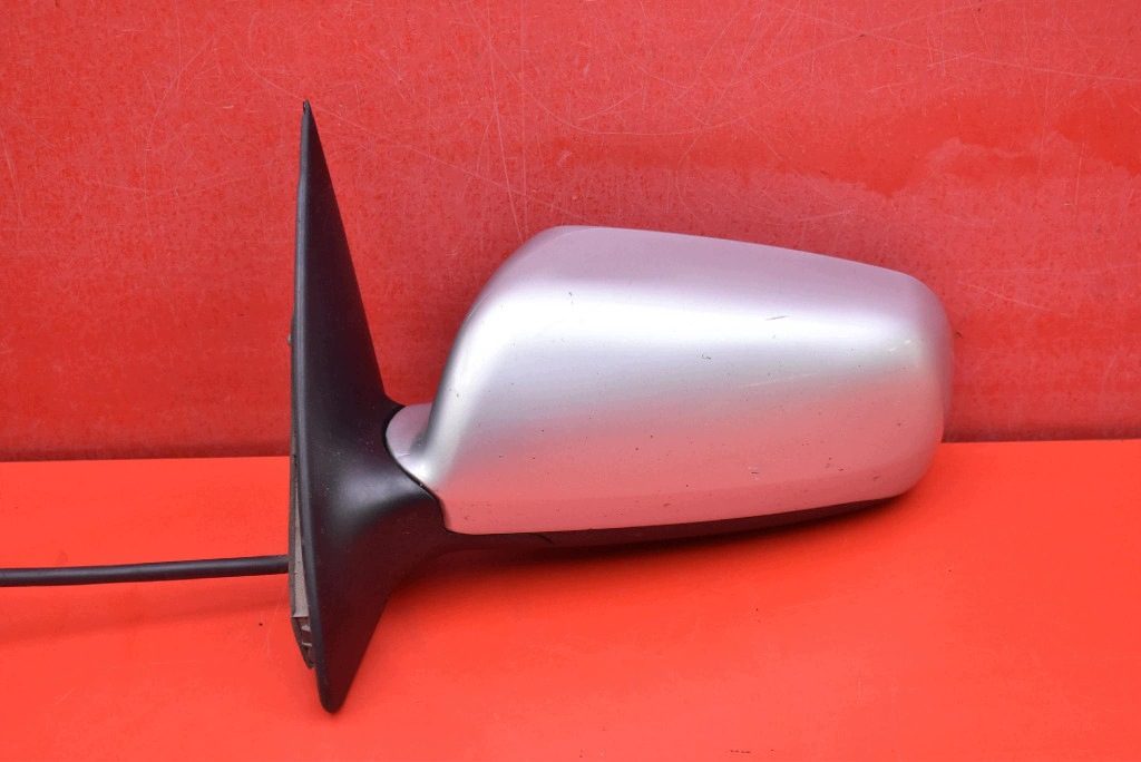 mirror left silver manually EU 012658 SKODA FABIA 1 and 99-04