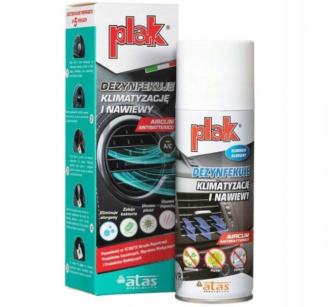 

Plak Air CLIM Odgrzybiacz Klimatyzacji 200ML
