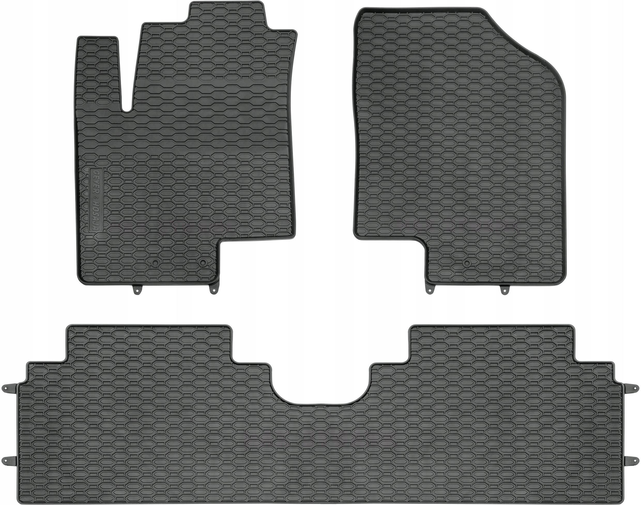 

Kia Venga 2009-2017 Dywaniki gumowe