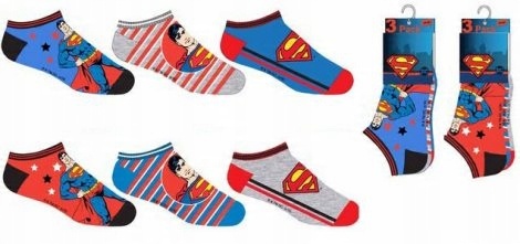 

Superman skarpetki 3-pak 23-26