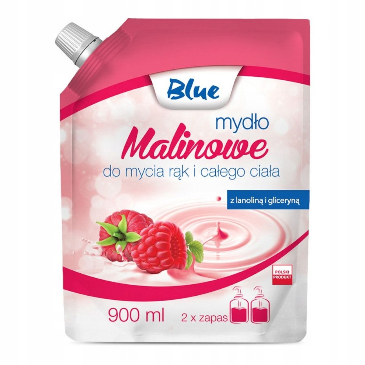 

Blue Malinowe Mydło Do Rąk I Całego Ciała 900ML