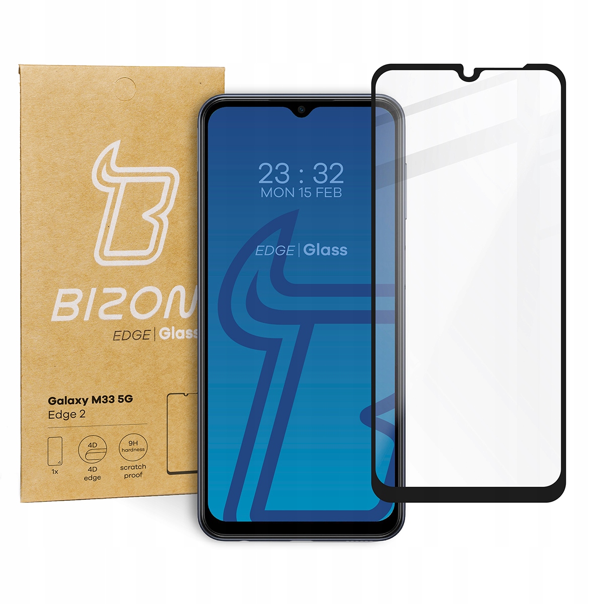 

Szkło hartowane Bizon do Galaxy M33 5G, szybka