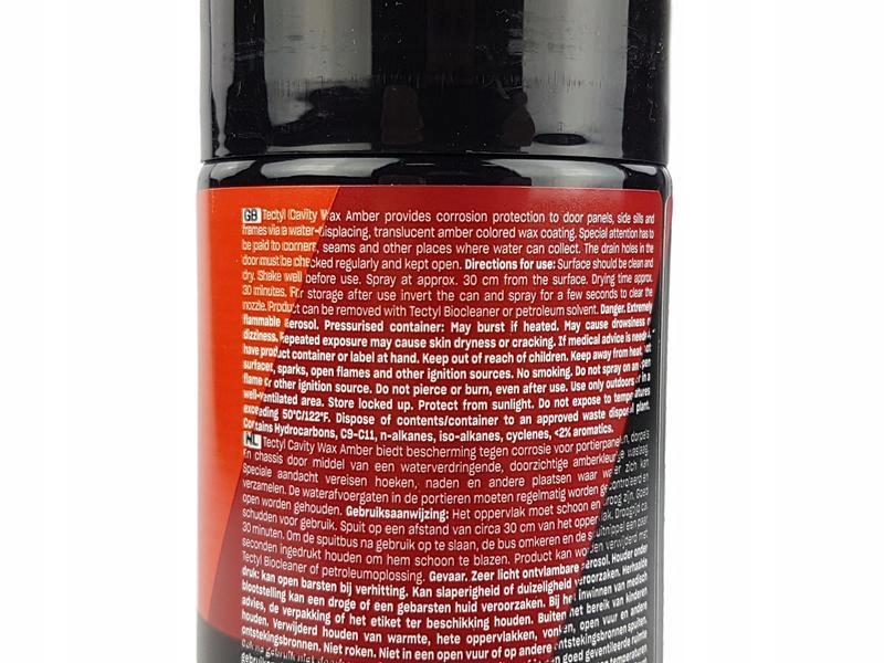 VALVOLINE TECTYL CAVITY WAX AMBER 2x500ML SONDA Producent Valvoline