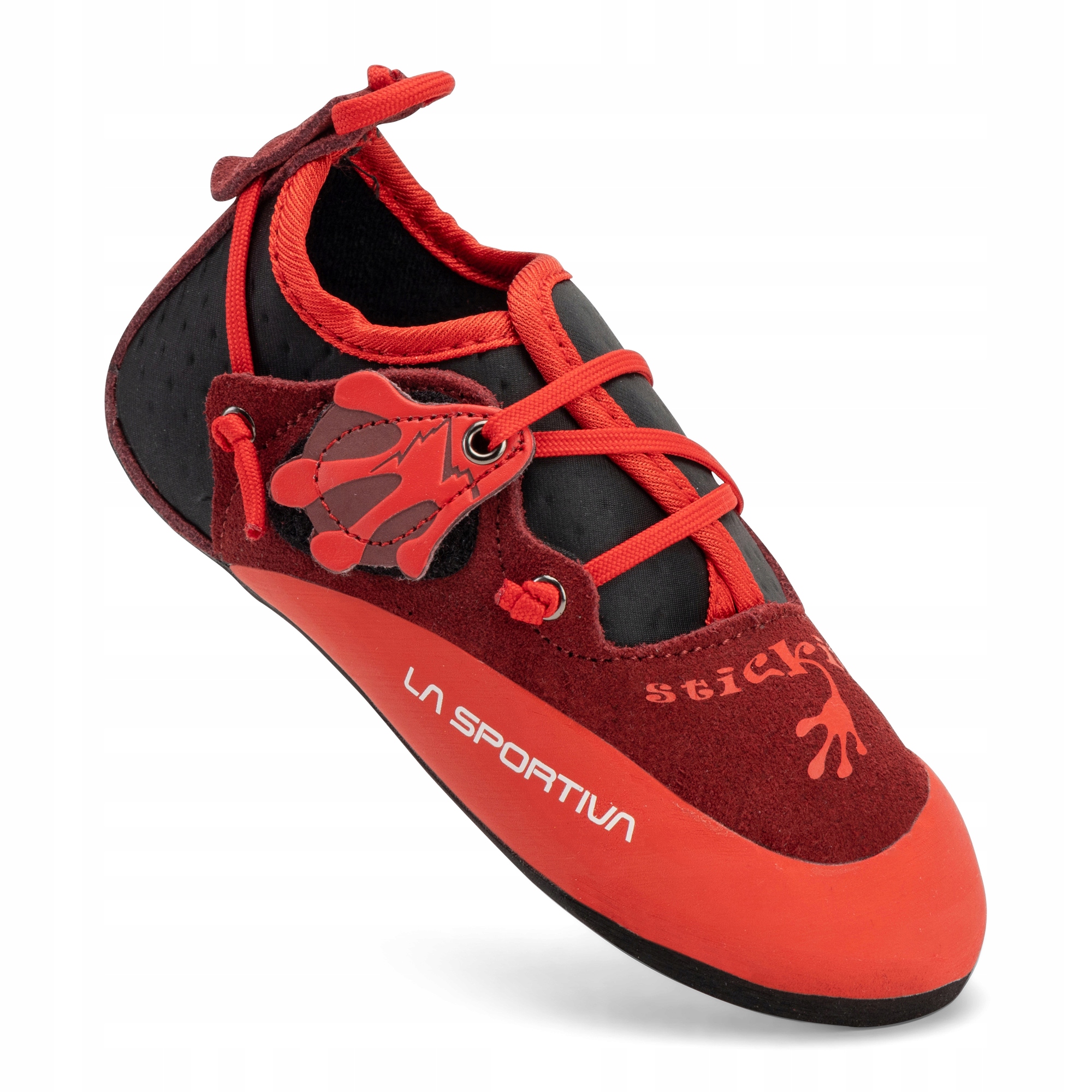 Dětské lezecké boty La Sportiva Stickit chili/ poppy