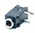 Gniazdo jack 2,50 stereo do druku z ringiem