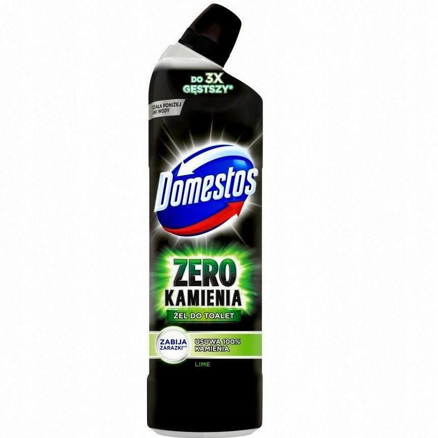 

Domestos Zero Kamienia Lime Żel Wc 750ml Zielony