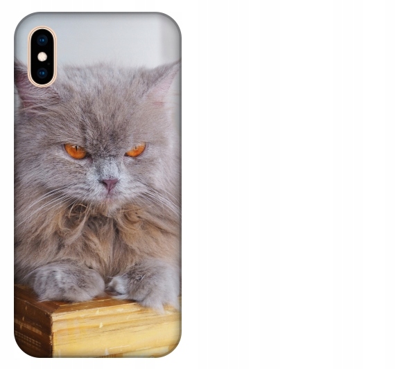 

Etui pokrowiec iPhone Xs Max Kot pers kotek