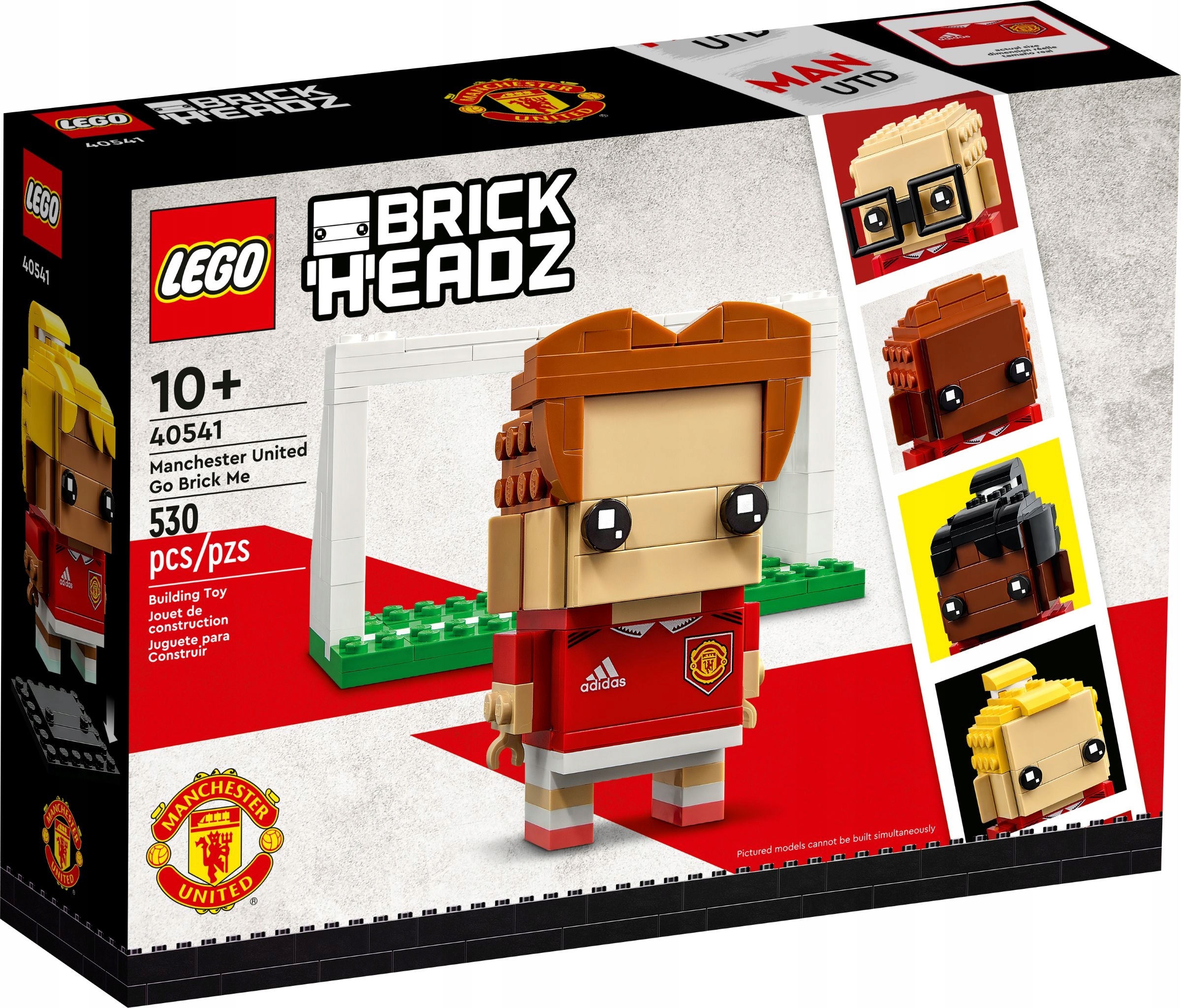 Lego 40541 Portrét z kostek Manchester United