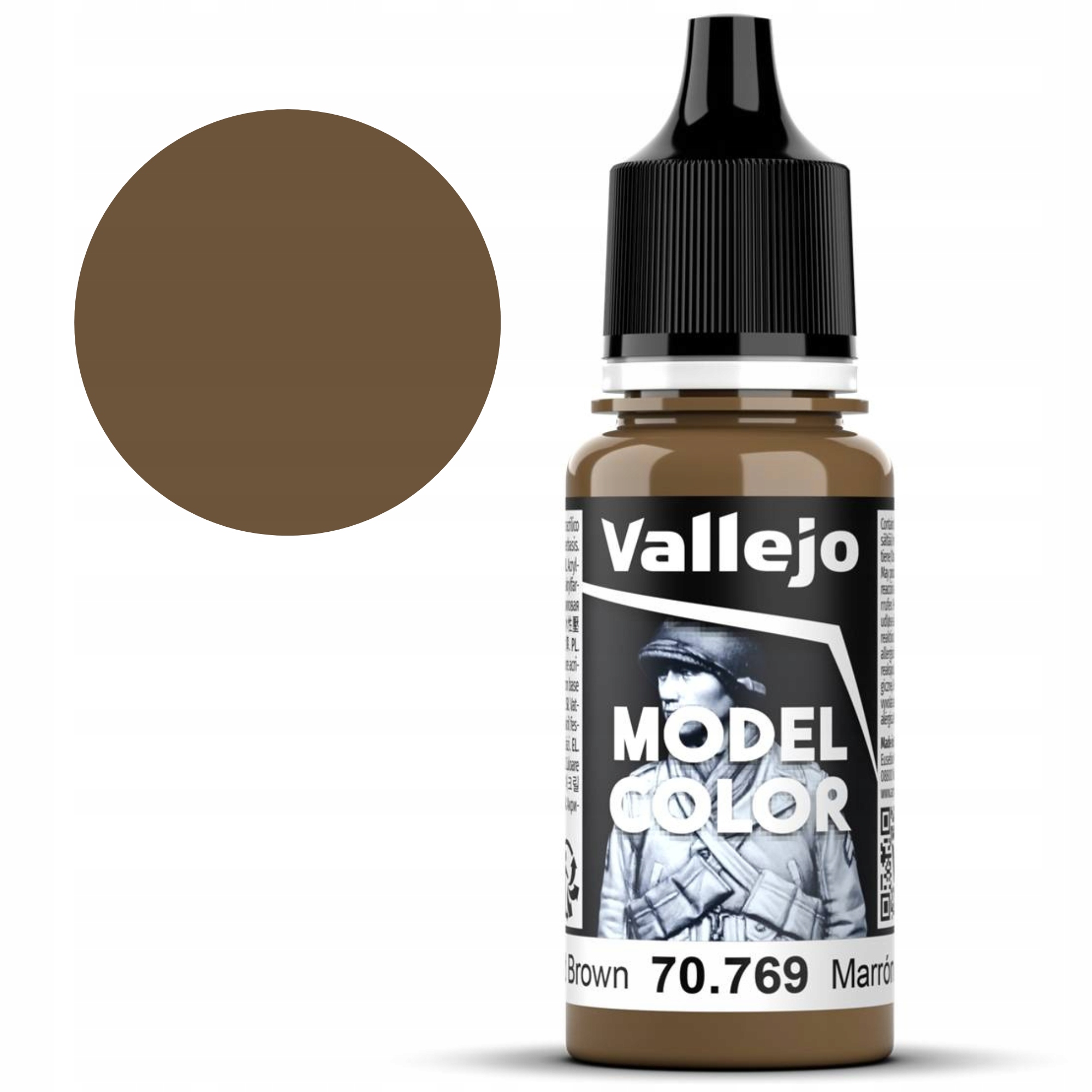 Farbka Vallejo Model Color Mustard Brown 18ML 70.769