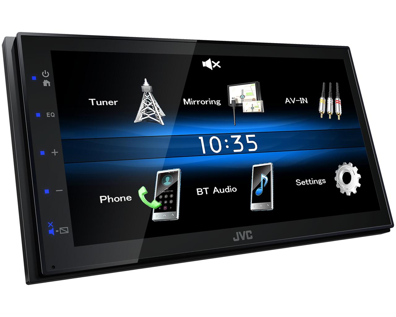 Jvc KW-M25BT Radio 2din Ekran LCD Mirroring Bt Usb