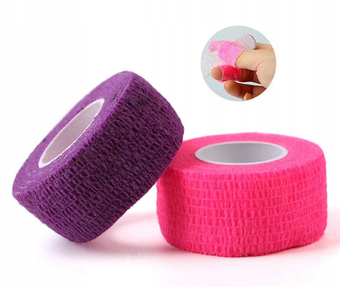 

Taśma plaster bandaż ochronny na palce manicure