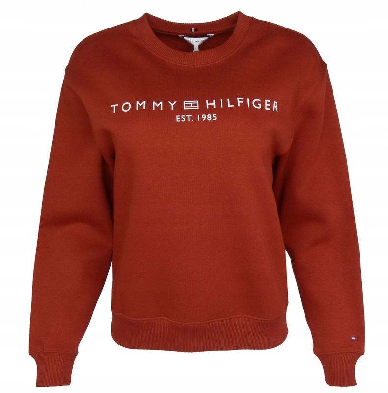 Dámská mikina Tommy Hilfiger , oversize, červená, S