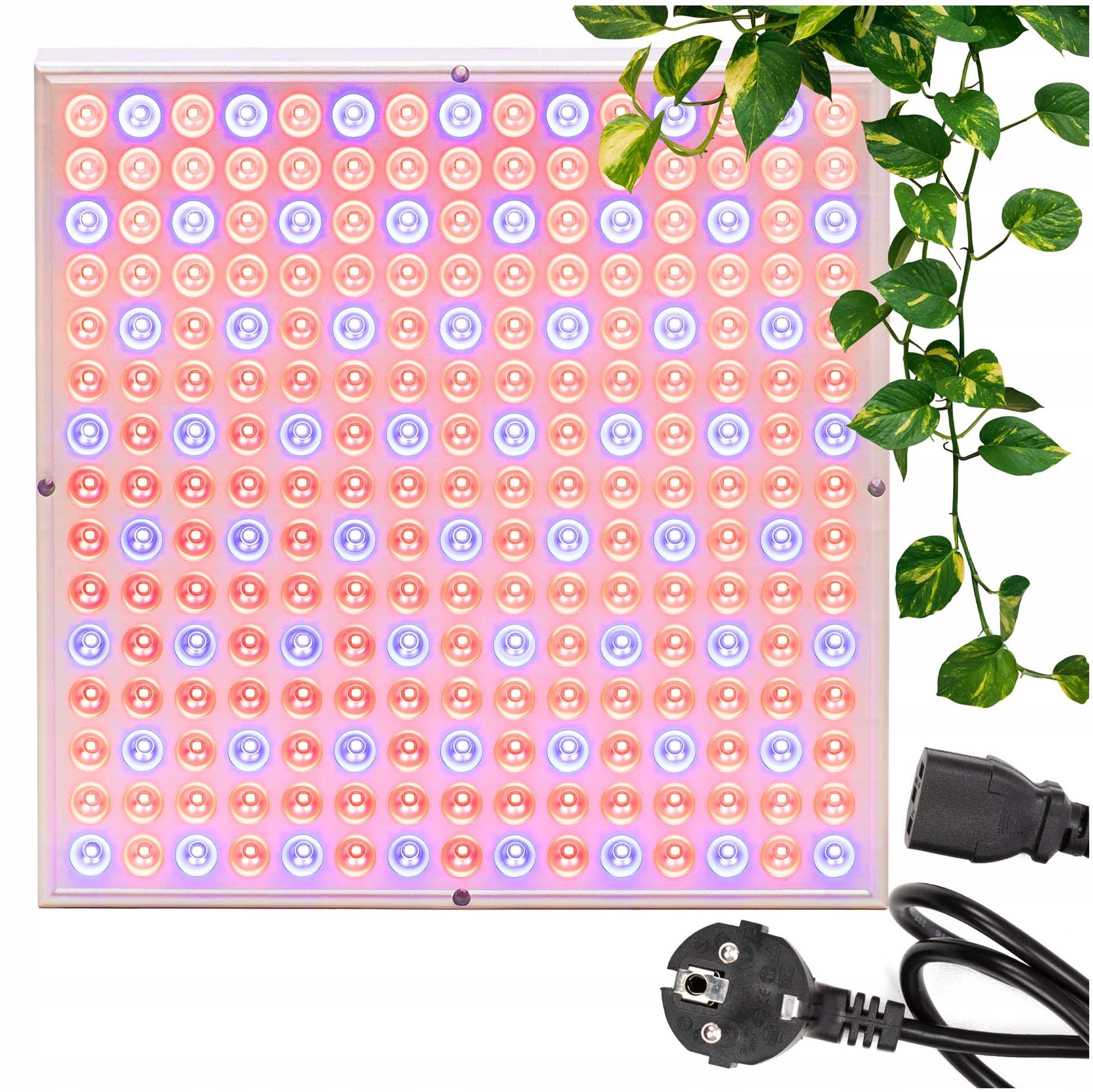 Panelová Závěsná Lampa Pro Růst Rostlin A Pěstování Zeleniny 36W Slim Výkonná 225LED