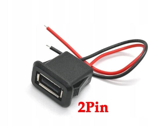Gniazdo USB typ A TM USB A 2/4 PIN