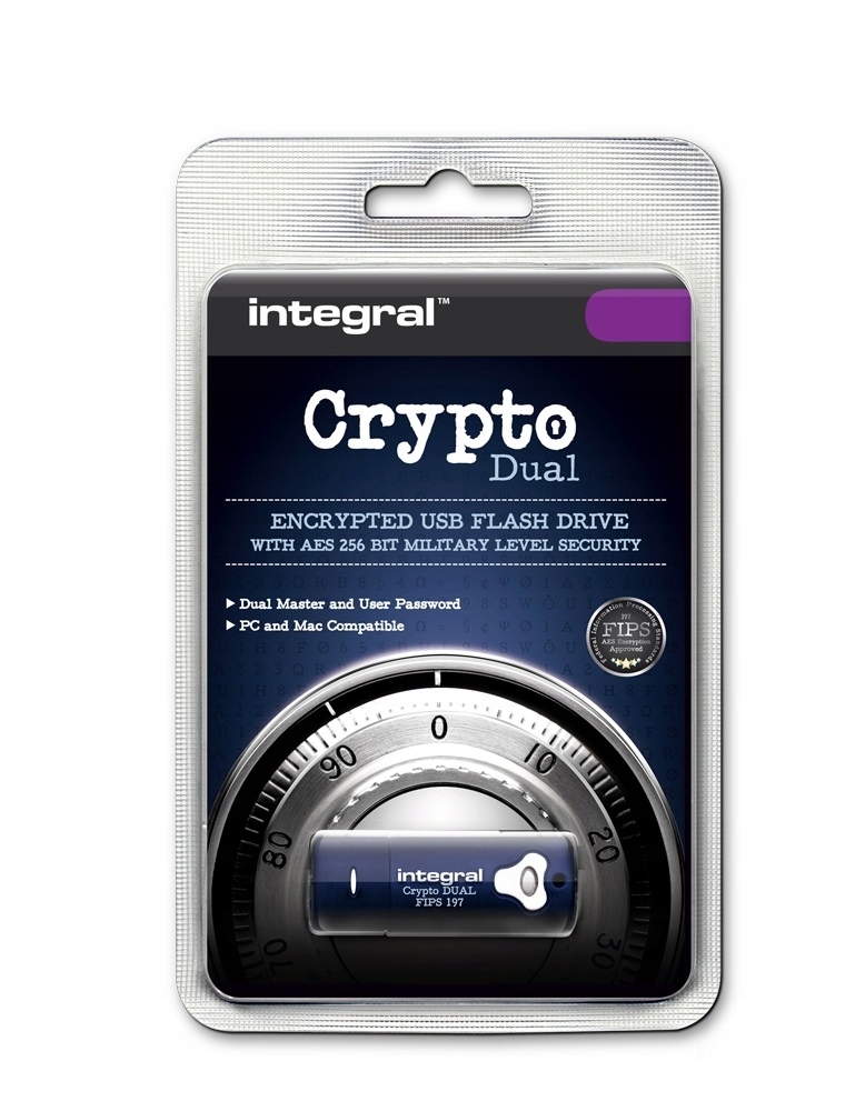 Szyfrowany pendrive INTEGRAL CRYPTO 3.0 16GB